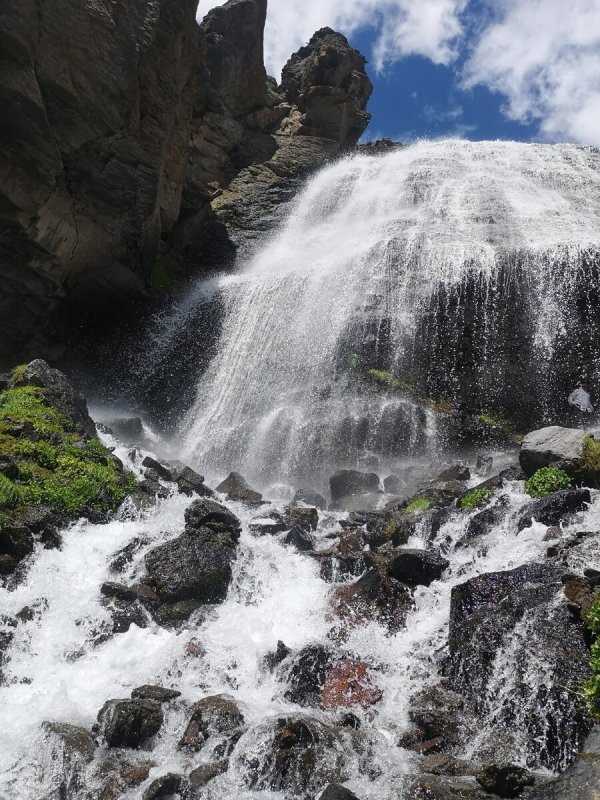 Чегет водопад Азау