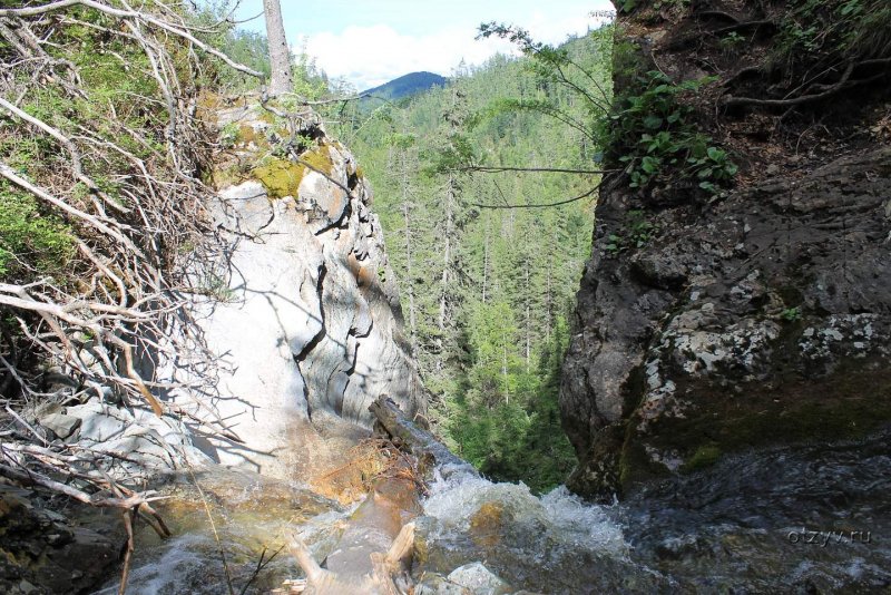 Водопад Шинок горный Алтай