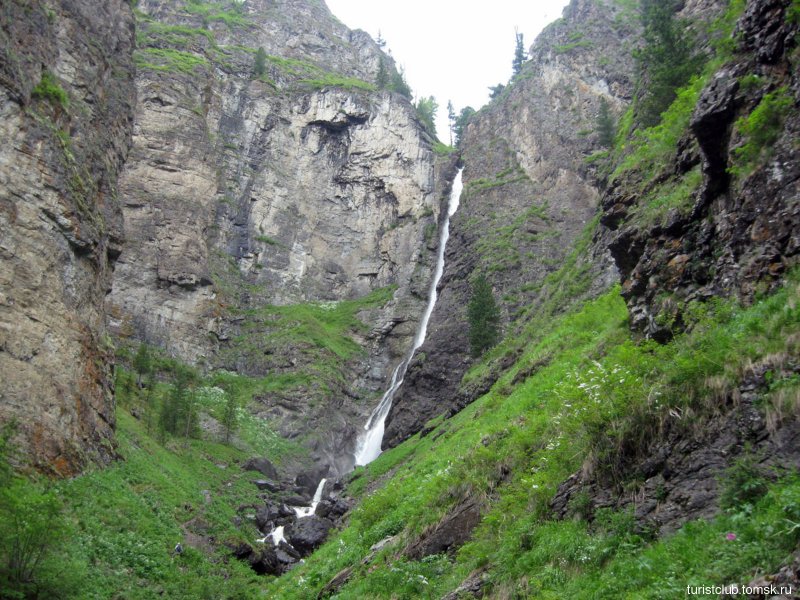 Водопад Жираф Алтайский край