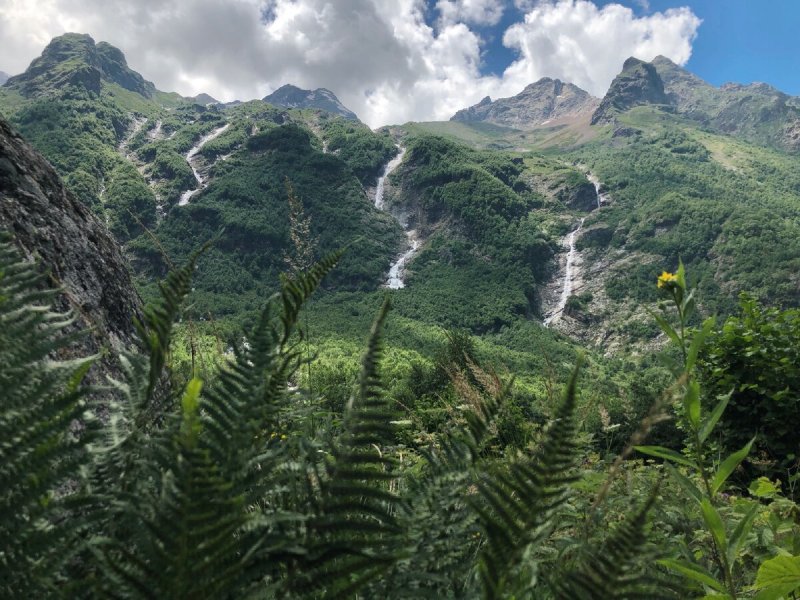 Северная Осетия Дигория водопад