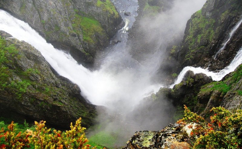 Водопад 3 сестры Норвегия