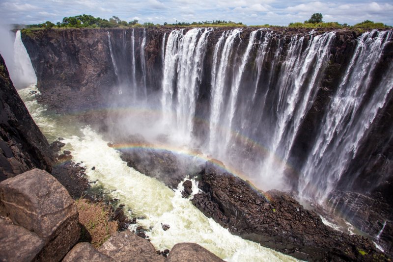 Бассейн дьявола, водопад Виктория, Замбия