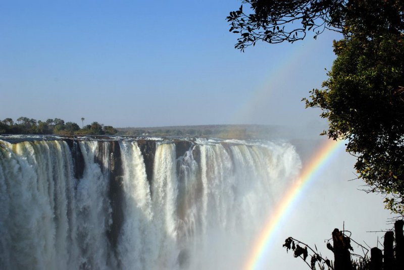 Водопад Виктория на реке Замбези
