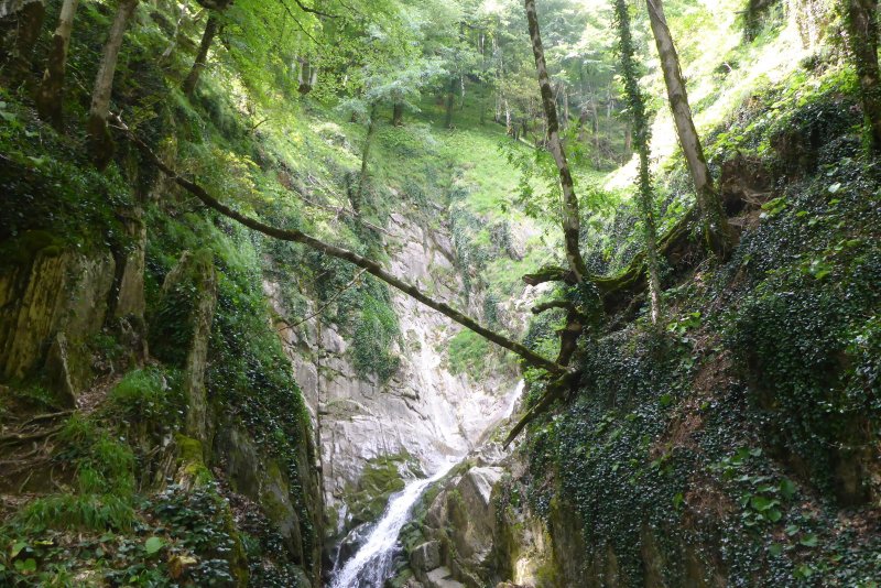 Аибга водопад