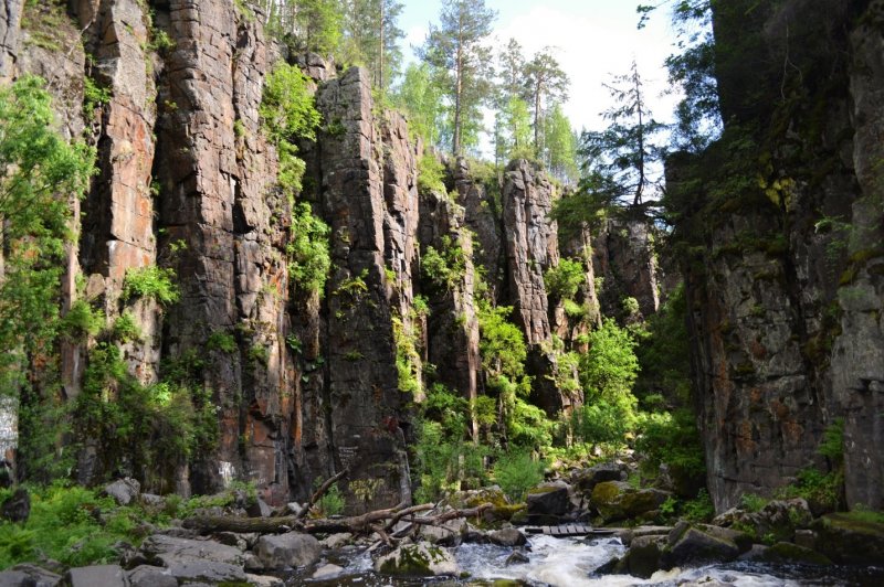 Уковский водопад Байкал