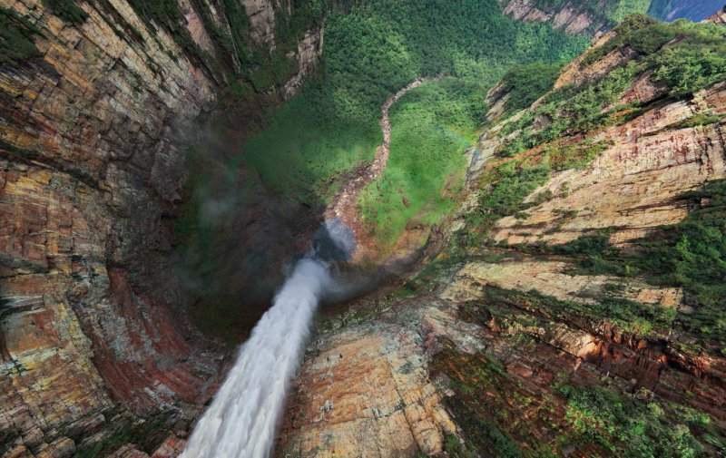 Ориноко водопад Анхель