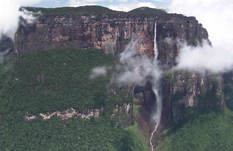 Тепуи Венесуэла водопады