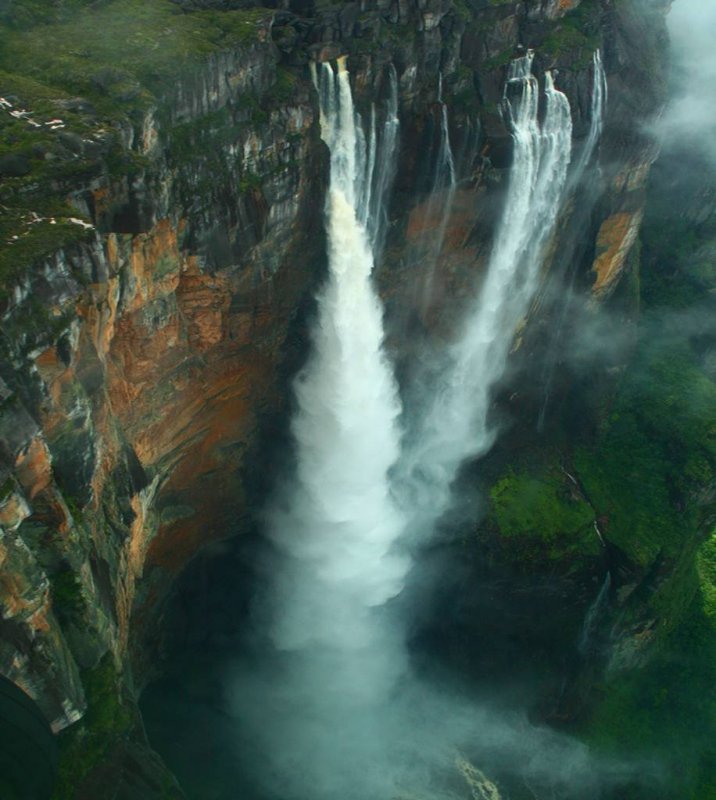 Суринам самая высокая водопад