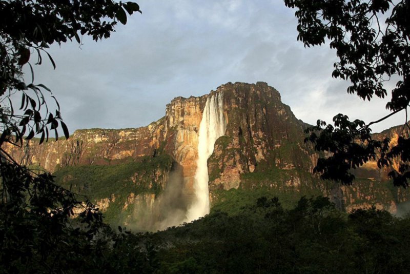 Самый высокий водопад в мире: Анхель, Венесуэла