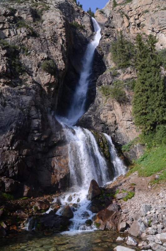 Достопримечательности: водопад Бурхан Булак