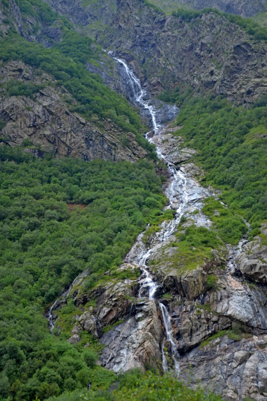 Мидаграбинский водопад Северная Осетия