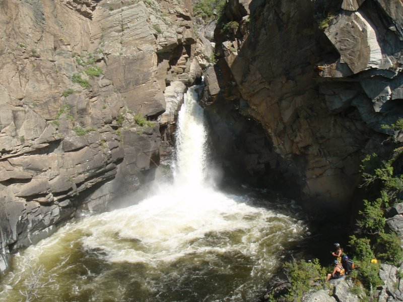 Водопад Куркуре с высоты