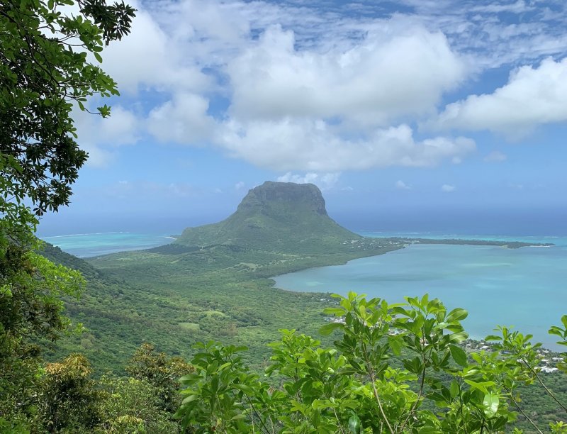 Остров Маврикий водопад
