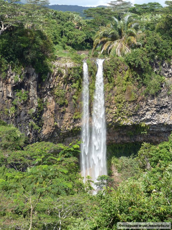 Мауритиус водопад