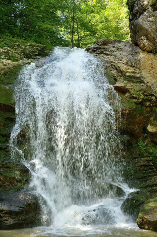 Водопады Каменномостский Адыгея