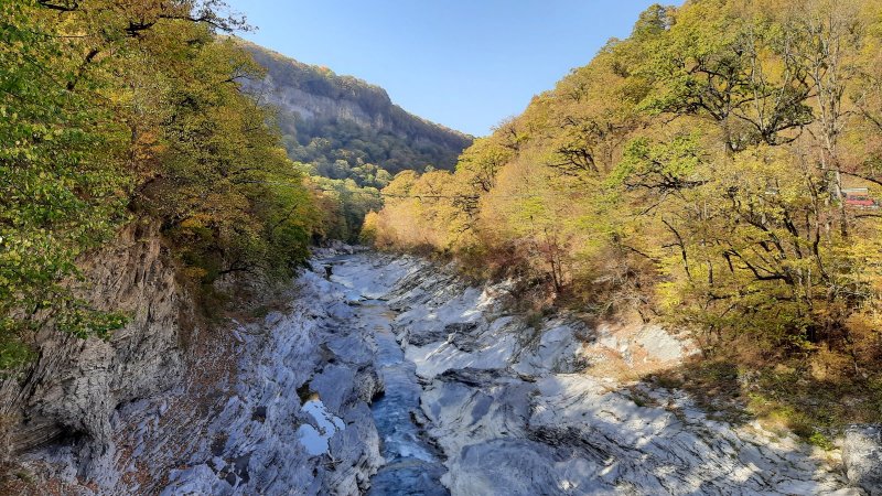 Водопады реки Аминовки