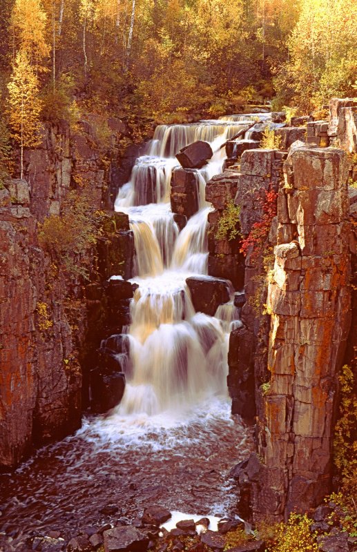 Уковский водопад в Нижнеудинске