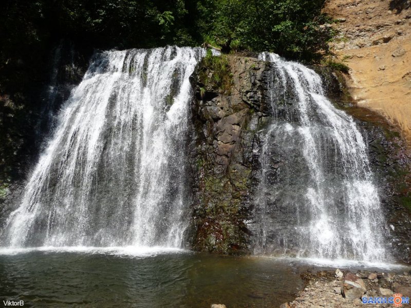 Водопады острова Сахалин