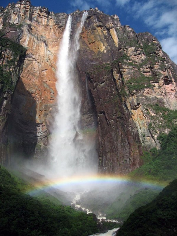 Ориноко водопад Анхель