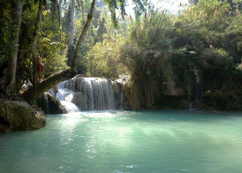 Водопад Куанг си фото