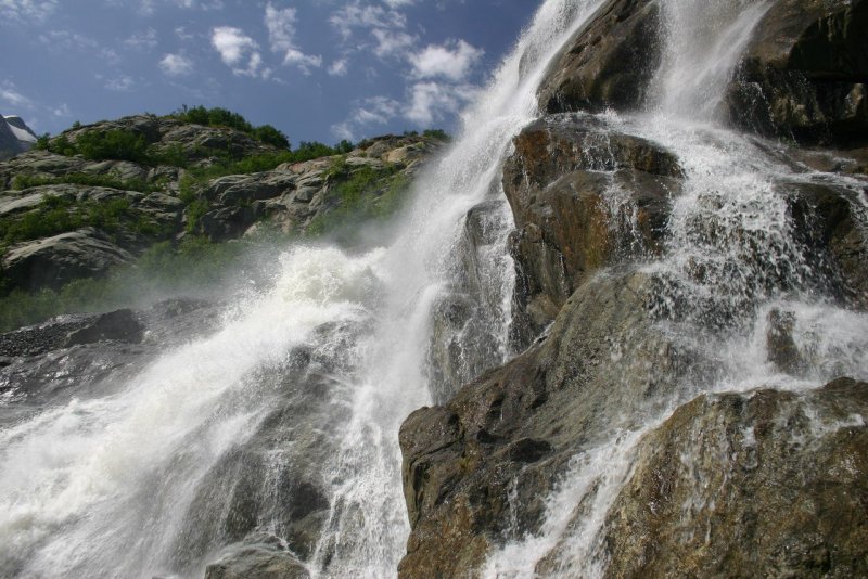 Губский водопад