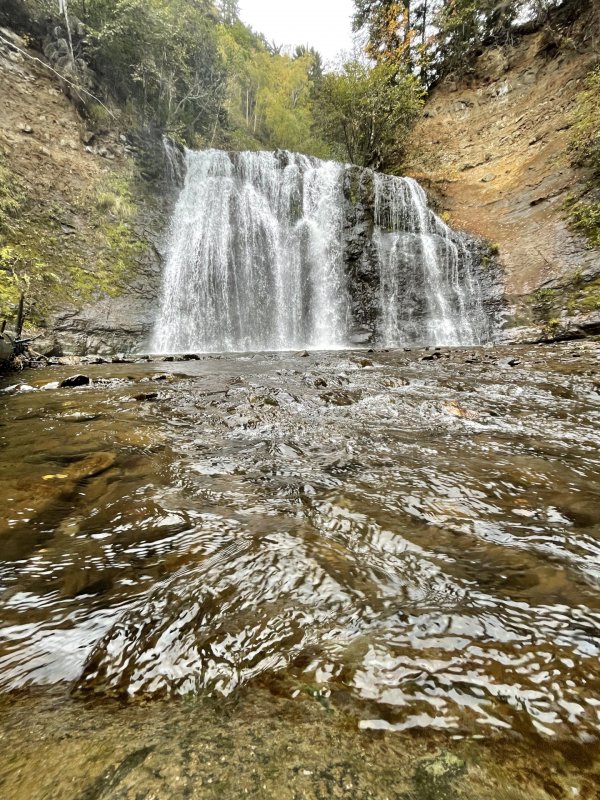 Угледарские водопады на Сахалине