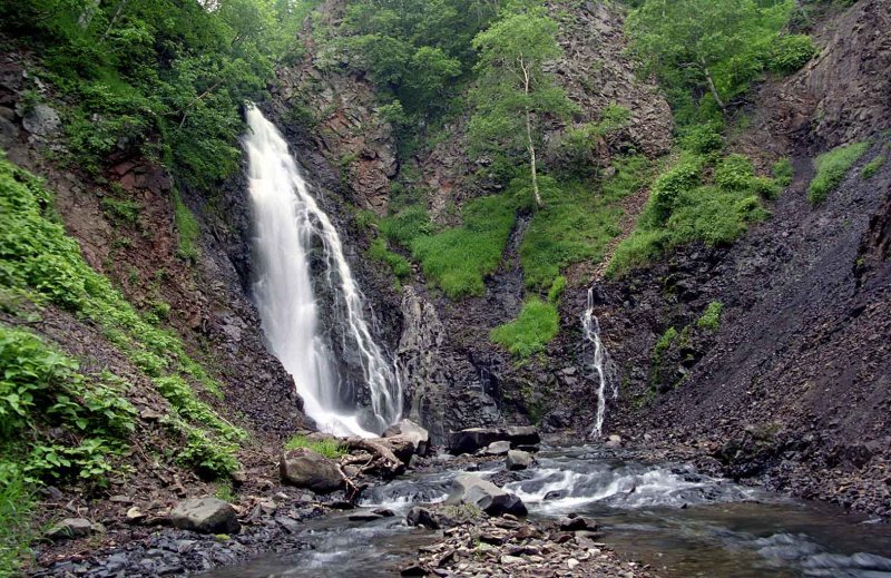 Водопады Сахалина в Невельске