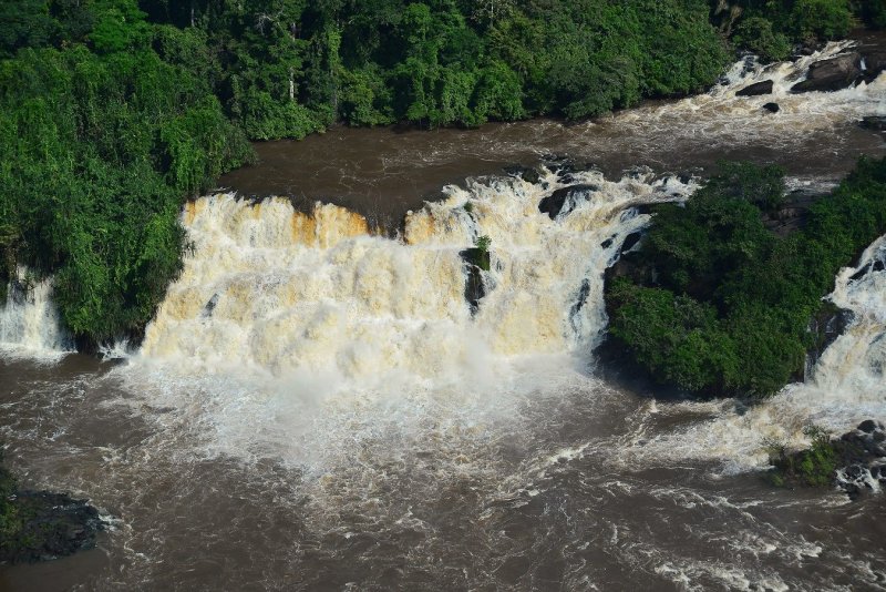 Водопады Ахвенкоски на реке Тохмайоки