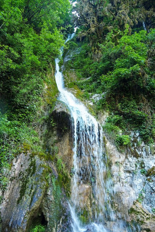 Водопад девичьи слезы Абхазия