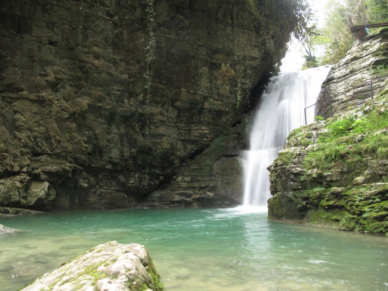 Абхазия Мерхеул-Ольгинский водопад