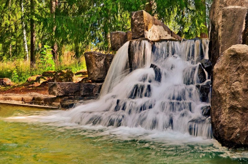 Абхазия Мерхеул водопад