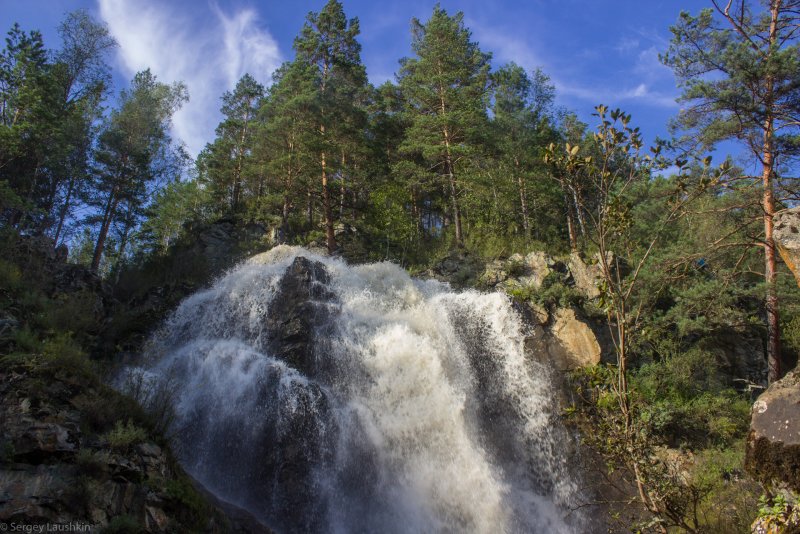 Камышлинский.водопад Алтай