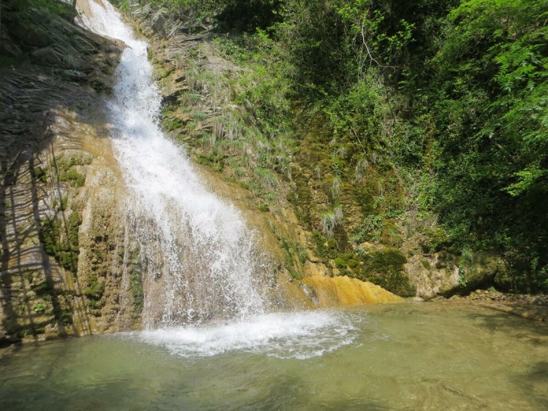 Гебиусские водопады пасть дьявола