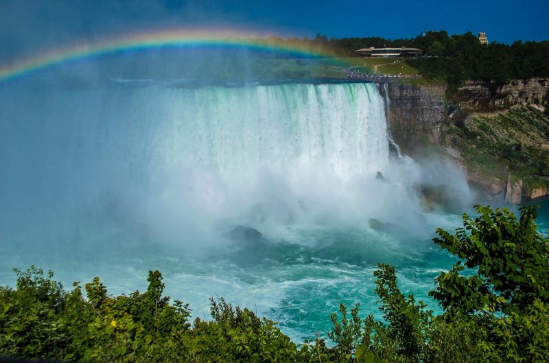 Канада достопримечательности Ниагарский водопад