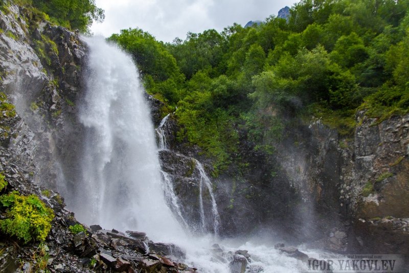 Лагонаки водопады Руфабго