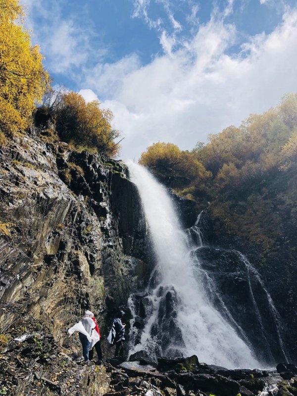 Реки Муруджу, водопад шумка