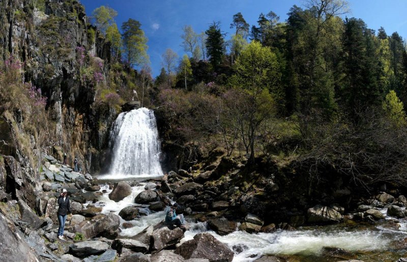 Камышлинский Чемала водопад