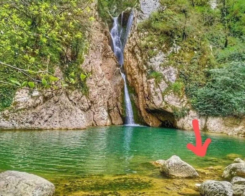 Агурский водопад Сочи