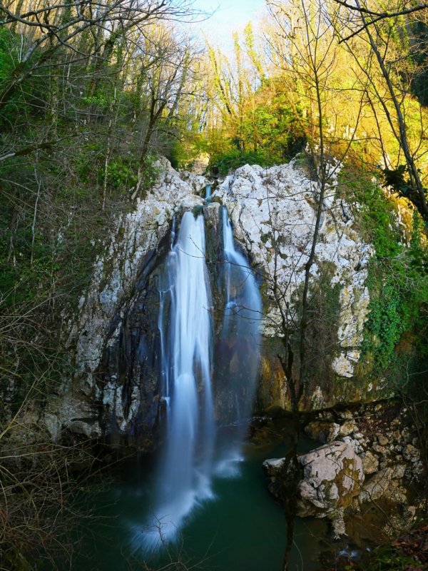 Сочи водопады Агурские водопады