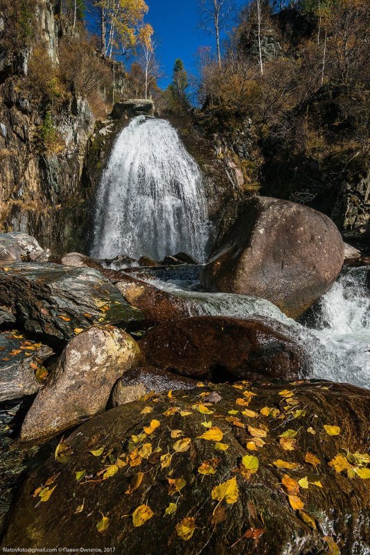Водопад Корбу Алтай