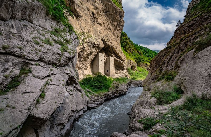 Нихалоевские водопады Чеченской Республики