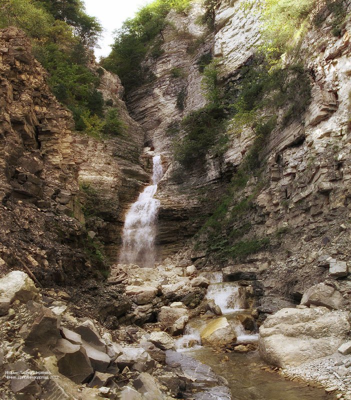 Николаевские водопады Чечня