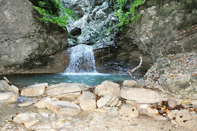 Галиатский водопад Северная Осетия