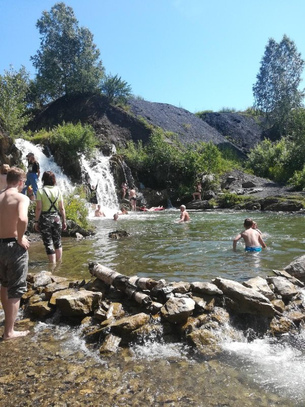 Белово Новосибирская область Искитимский район водопад