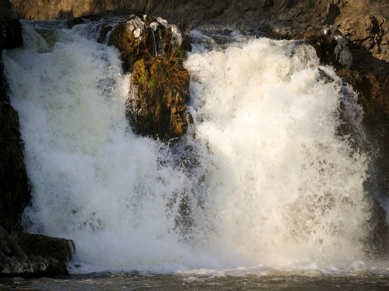 Никоновский водопад Новосибирская область