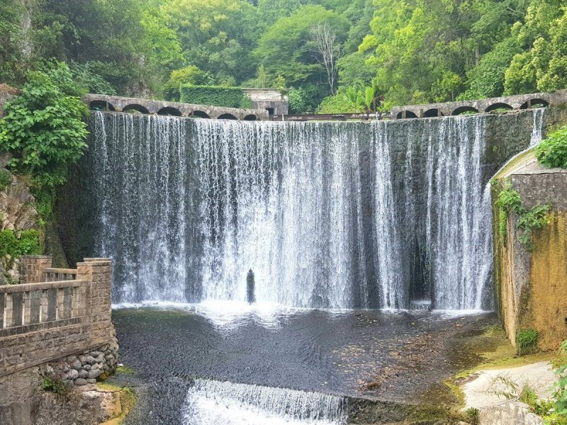 Водопад гигант Абхазия