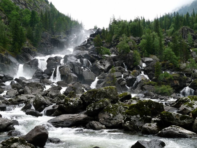 Учар водопад горный Алтай маршрут