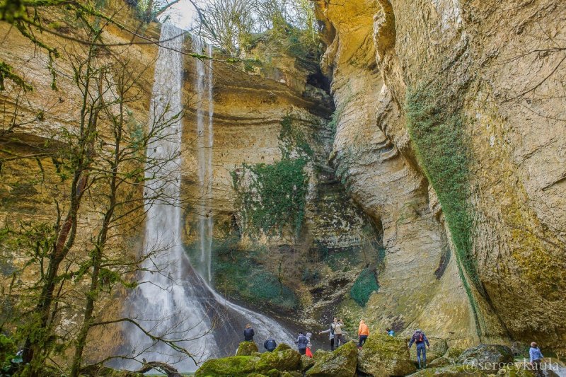 Абхазия подходы к Шакуранскому водопаду