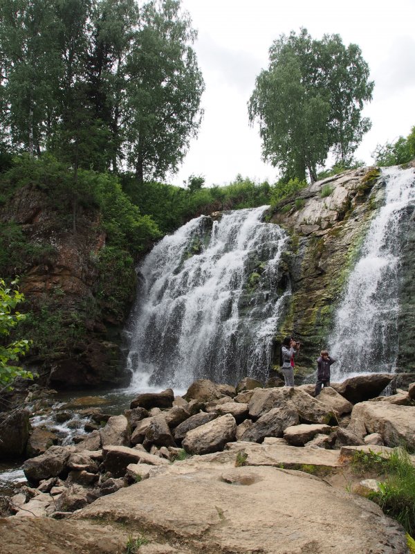 Пещерка Кемеровская область водопад