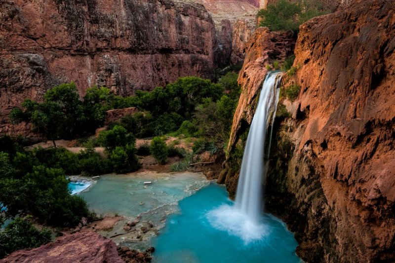 Havasu Falls, Arizona Википедия